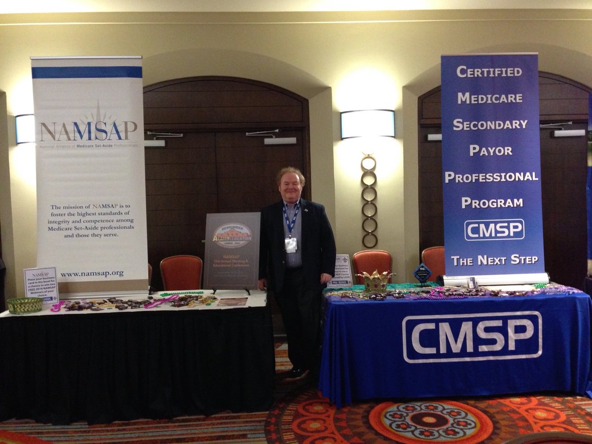 NationalMSPN's tweet photo. @NAMSAPorg President Gary Patureau exhibiting at the @AANLCP meeting at the @HiltonPalacio in #SanAntonio. #NAMSAP https://t.co/vbZx7hIyrn
