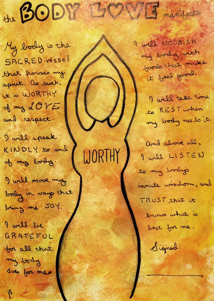 JoyelleBrandt's tweet photo. This is my final piece of art for #LYB2016, tomorrow is the big day! @loveyourbodysum https://t.co/gYPRpt5q9l