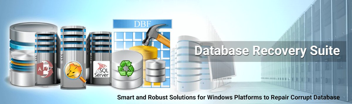SysInfoTools's tweet image. How to repair #MSSQLDatabase, #MSAccessDatabase, #DBFdatabase?
buff.ly/1X7Zufy