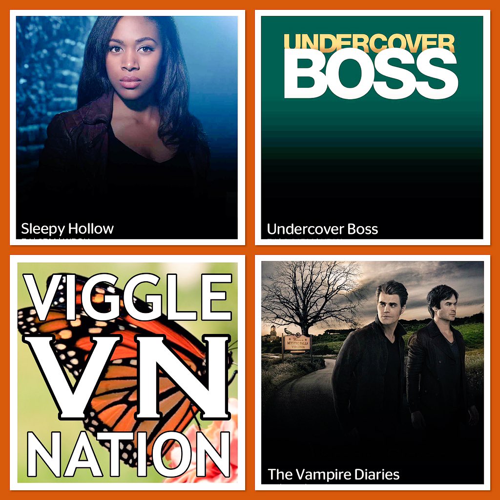 ViggleNation's tweet photo. It's #viggle PRIME TIME with our @ViggleNation! @SleepyHollowFOX @undercover_cbs @cwtvd #BlessedNation #PerkNation https://t.co/y0F2cH3YTK
