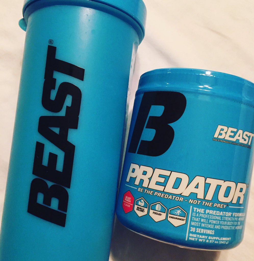 BeastSports's tweet photo. #BeastSports Contest!
Win a tub of Predator, available exclusively @Bodybuildingcom, &amp; Beast shaker!
RT 2 ENTER!! https://t.co/r7HRyWSVts