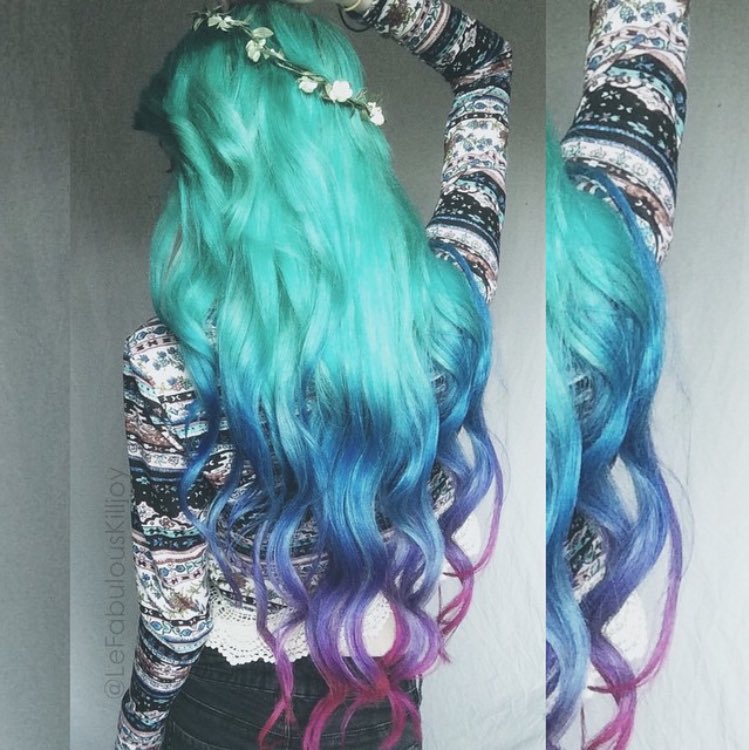 My hair is pretty.. Awie.