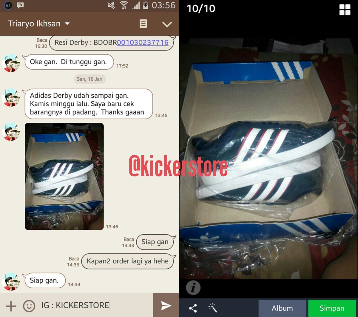 #TESTIMONI #kickerstore