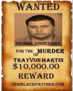 BYHISGRACE64's tweet image. Dear Karma, I have a list of child killers you missed. #JusticeForTrayvon
