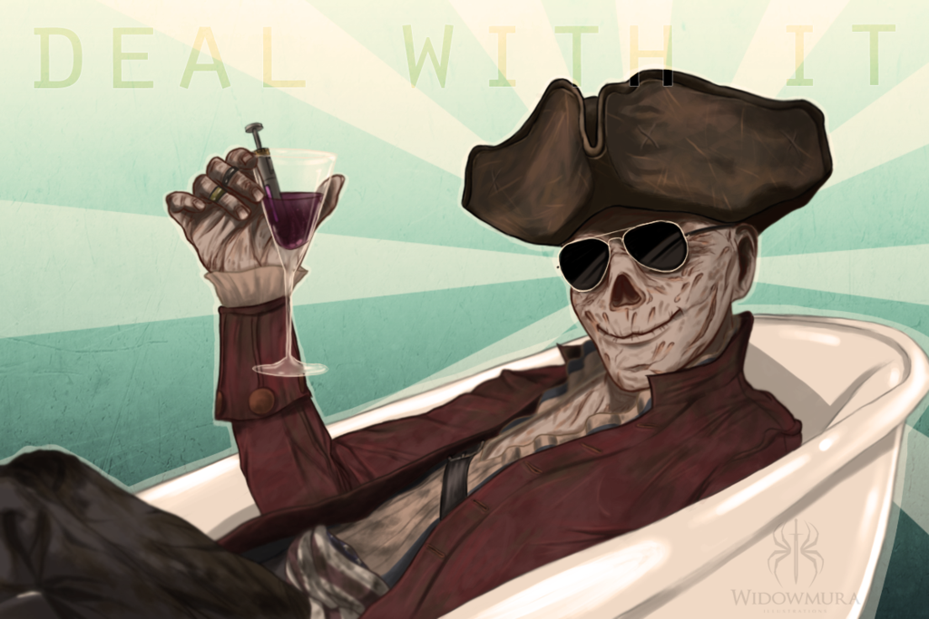 fo4mediavault's tweet photo. Deal With It by https://t.co/hS3dVCUokc

#fallout4 #fallout #fo4 #hancock #johnhancock #gaming #art #dealwithit #fo https://t.co/BQuWKqi2wj