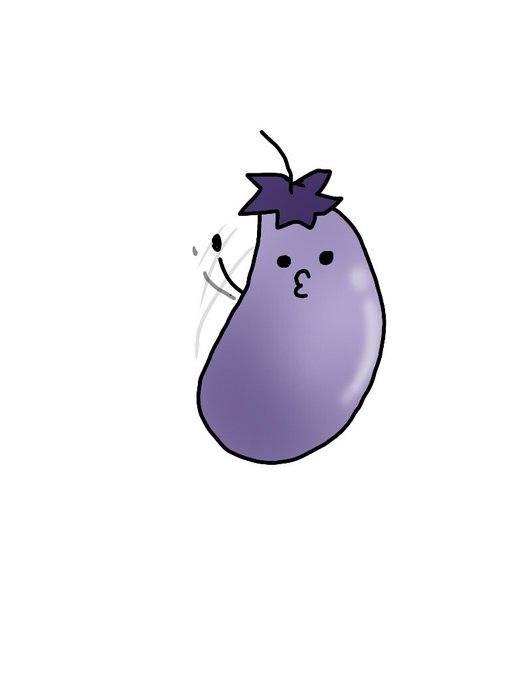 このタグを見た人は資料なしでナスを色付きで描けのtwitterイラスト検索結果