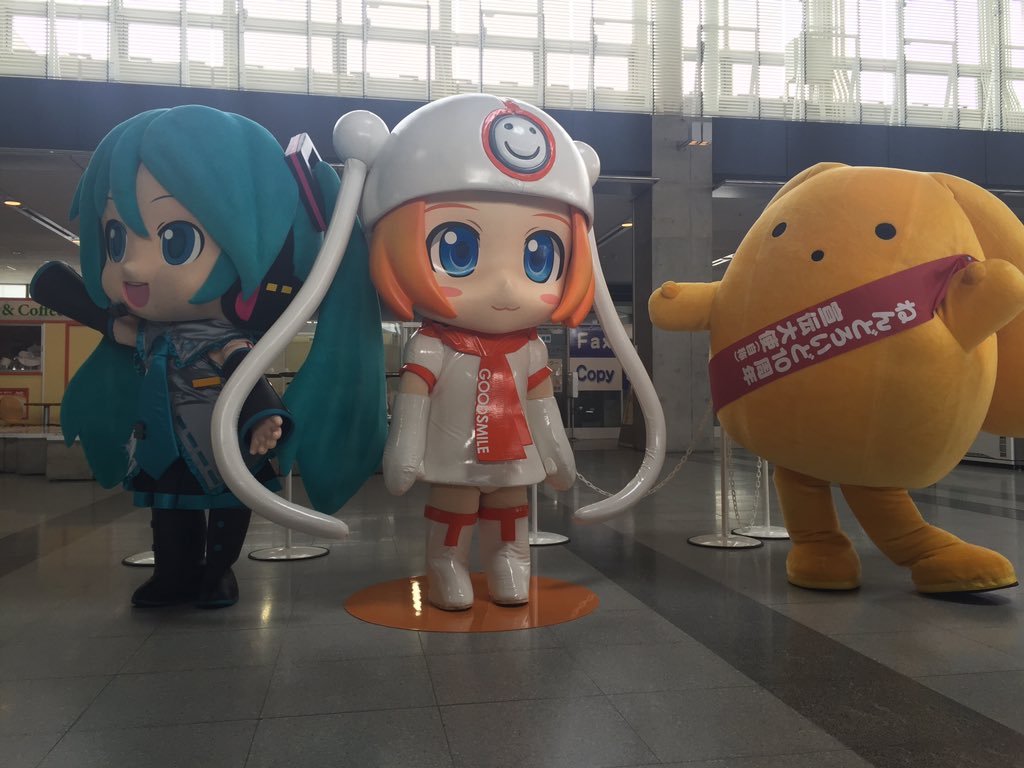 ミクダヨーさんと、着ぐるみうーさーさまと一緒に撮影会をしたぐまよ