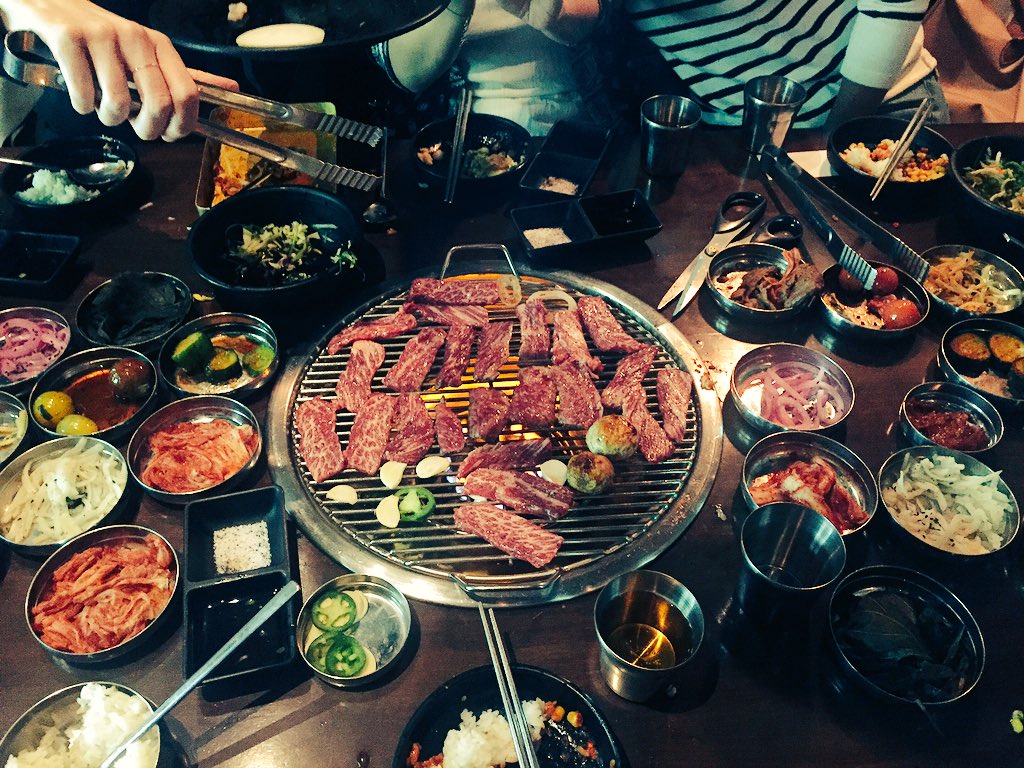 Boobs4Food's tweet photo. Always a great meal at @hanjipbbq @chefchrisoh @frenchyfoody!! https://t.co/B7bxkrDCRE