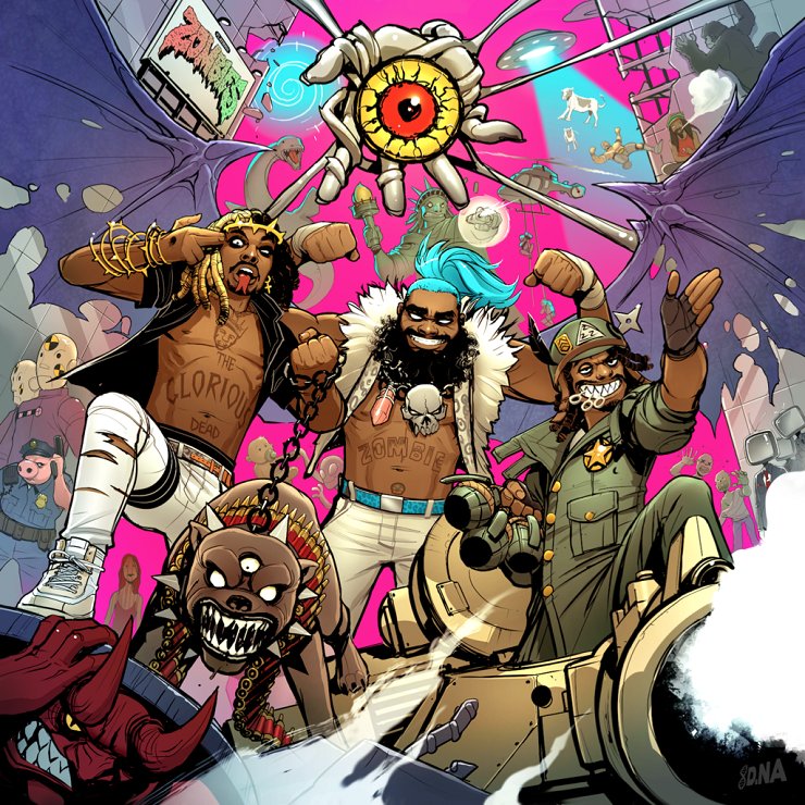 LuckiSound's tweet image. Listen to @FlatbushZombies new track "Bounce" on LuckiSound.com luckisound.com/2016/02/05/fla…