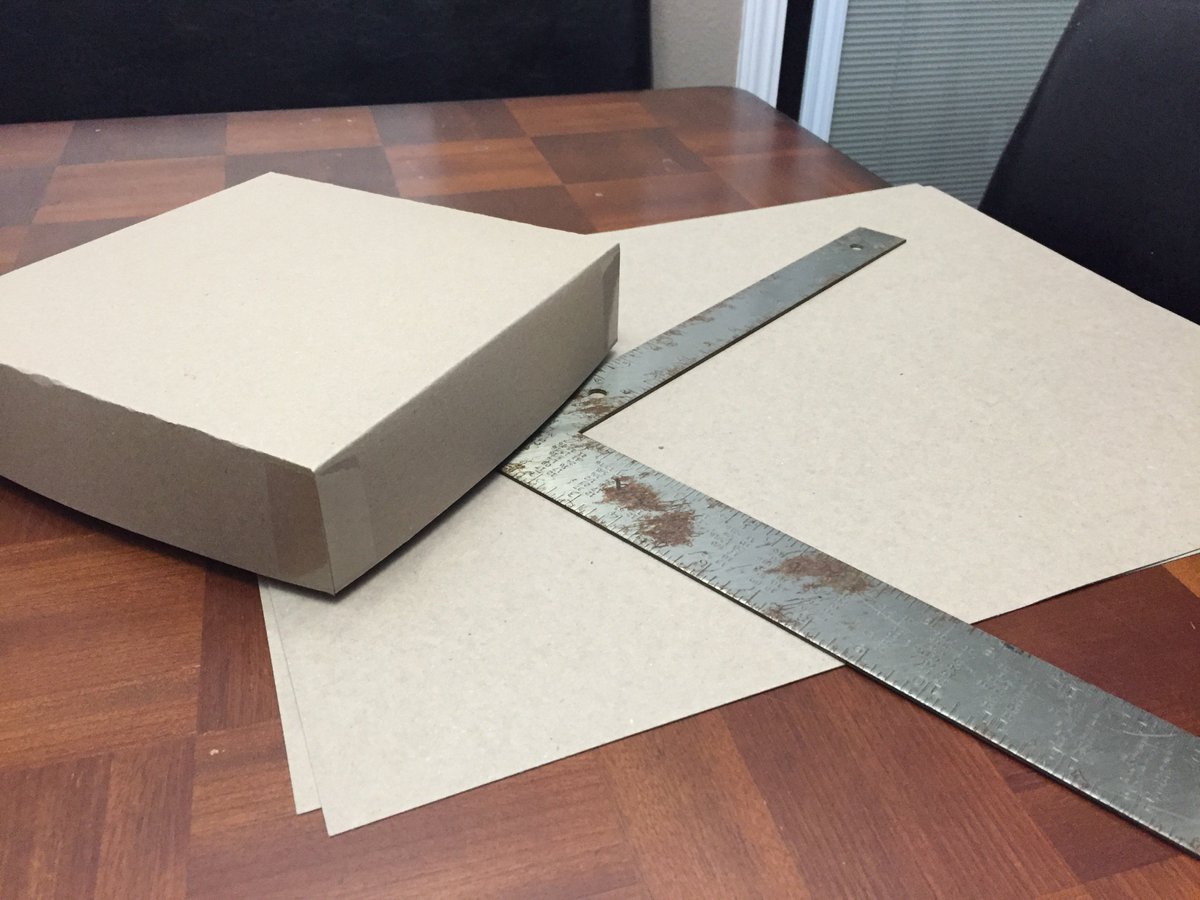 TopwiseGames's tweet photo. One down; one to go #funwithscissors #makingboxes #ABadDay4Donuts #boardgame https://t.co/tOzgXUwHC2