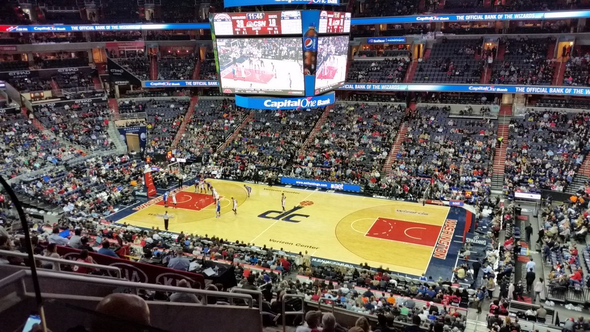 Thank you <a href="/MerrifieldGC/">Merrifield Garden Center</a> for the suite (and sweet) tickets to tonight's Washington Wizards game at Verizon Center.