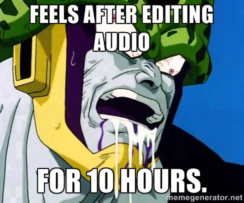 DamanMills's tweet image. Gots me some editing to do y'all. #voiceactorproblems #auditions