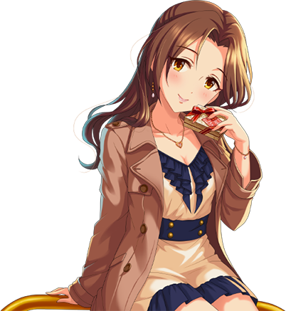 Deresute デレステ Eng Luxury Memory Ssr Mizuki Kawashima Transparent Sprites T Co Zi2weainbg