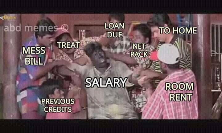 Image result for salary tamil memes
