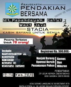 staciaUMJ's tweet photo. yuk mendaki bersama @IMAPALAUHAMKA @MapalaMahesa @pmpa_alpiniste @kpa_arkadia @ArchaBuana @astadeca @MATEKSAPALA https://t.co/RCbJi5V8Id