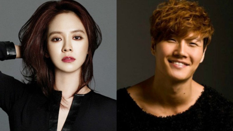 soompi's tweet photo. Song Ji Hyo and Kim Jong Kook Swept Up in False Dating Rumors
https://t.co/eHxXZZqwoS https://t.co/cNwNLk3pZh