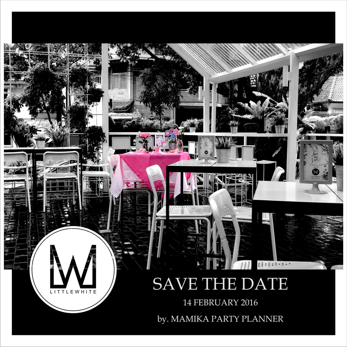 Save The Date
14.02.2016
Romantic dinner 
Only 250k, 
with @mamikapartyplanner 
#valentine #romanticdinnerbandung