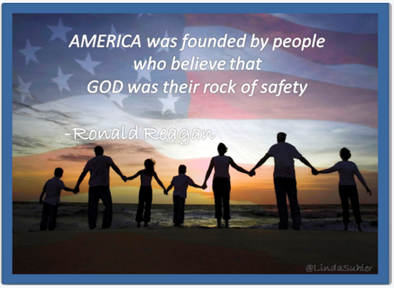LindaSuhler's tweet photo. America was founded by people
who believe that God was their rock of safety.

#MakeAmericaGreatAgain

TY~RTs~Follows https://t.co/W1F2j5qri8
