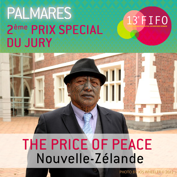 FifoTahiti's tweet photo. #FIFOLIVE Le 2ème PRIX SPÉCIAL du jury est attribué à... "THE PRICE OF PEACE". Trailer : https://t.co/iKXBorXwPa https://t.co/QbGwVJ1f0j