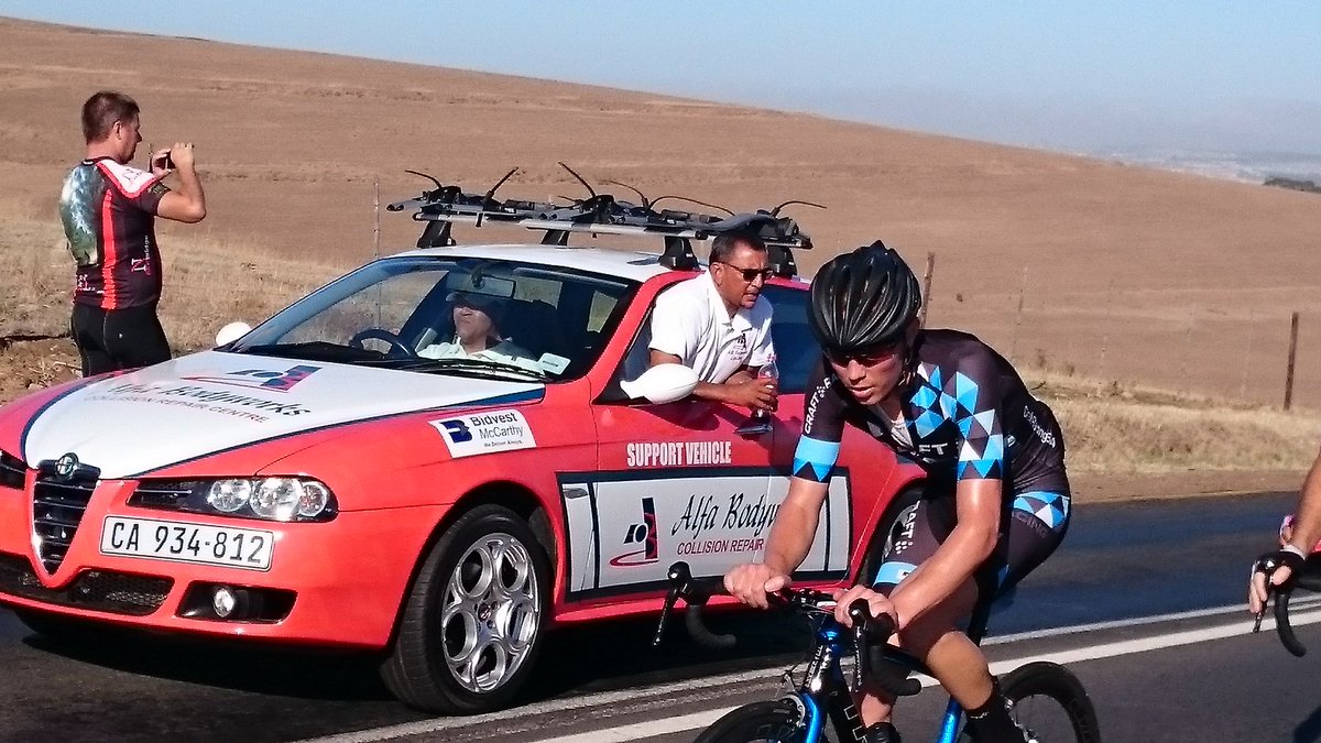 #99erCTour the #K.O.M Some cheering 📣 from <a href="/T_AlfaBodyWorks/">Gerald Francis</a>