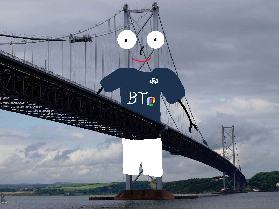 FakeForthBridge's tweet photo. Come on Scotland! #SCOvENG #SixNations https://t.co/kgzUCFWc86