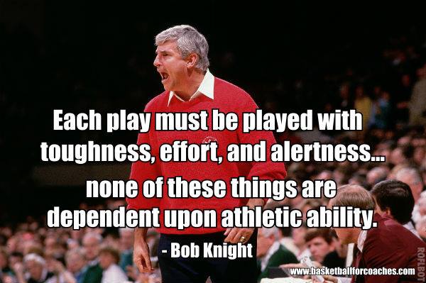Players: Don't use 'I'm not athletic' as an excuse!