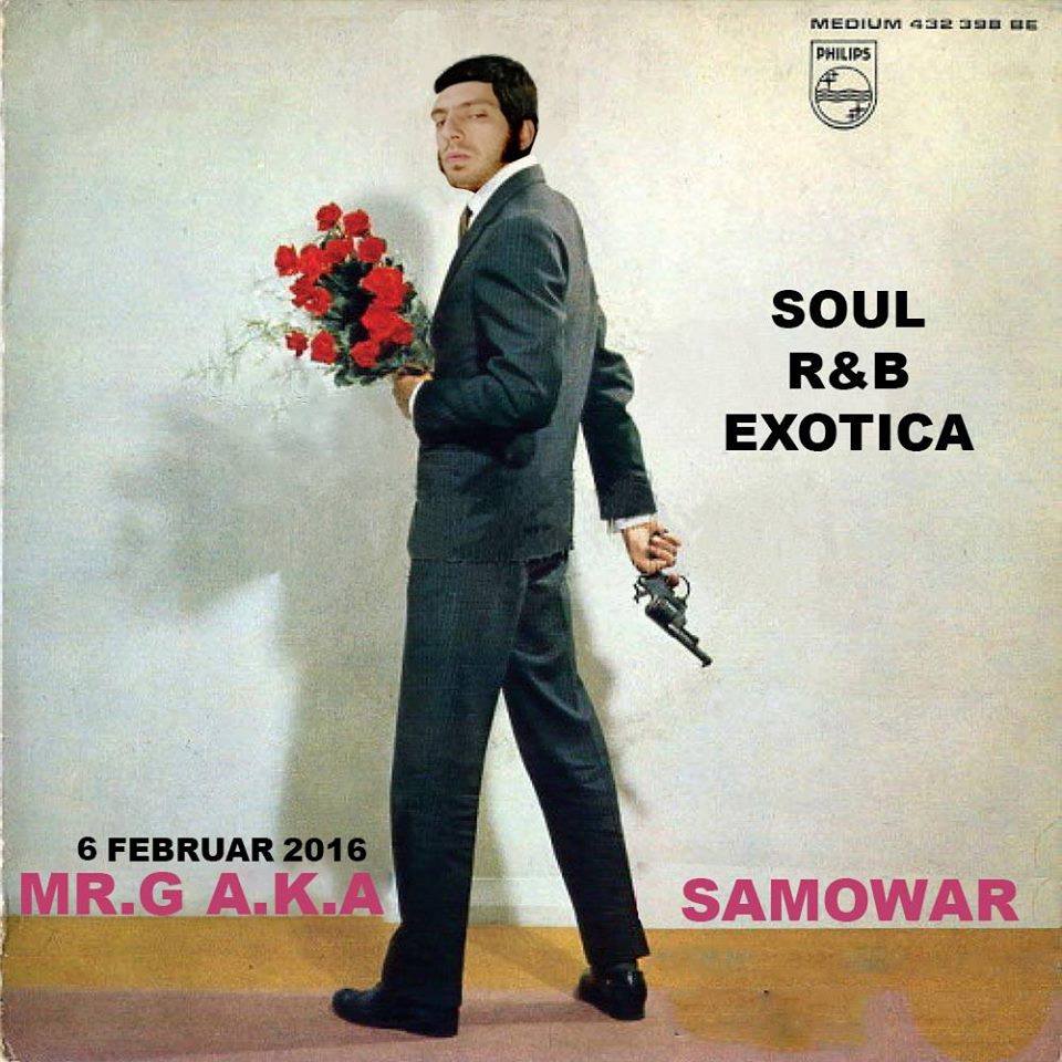 SHE´S CRAFTY goo.gl/UbqrBF DJ Mr.G aka Samowar spielt Vinyl: Soul, RnB, Exotica / on tap "Berlin-Special"