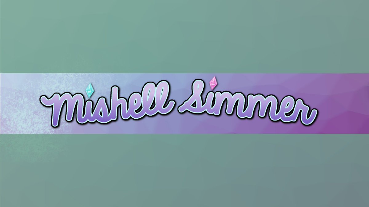 MishellSimmer's tweet image. BIG THANKS to @liobear_ for this awesome banner for my youtube channel! I love it so much, it's so simply and cute!♥