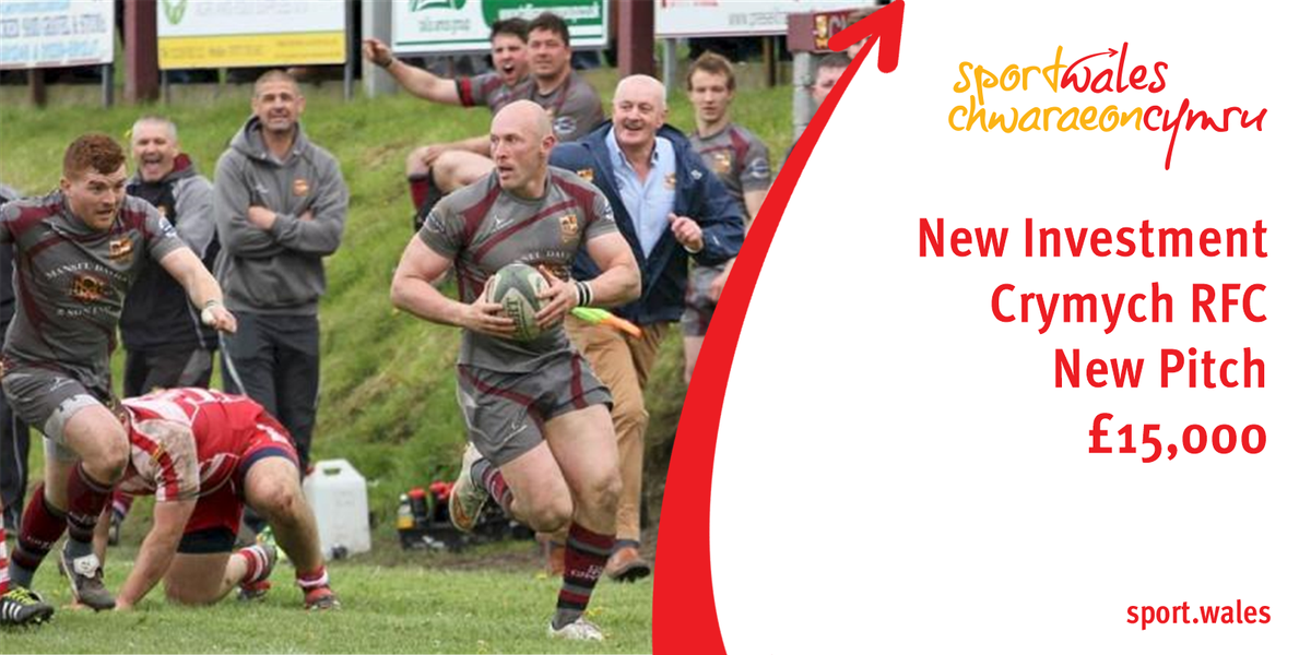 sportwales's tweet photo. Pumping money into the community game so more can fall in love with rugby #makingplaypossible #iamwales https://t.co/4y8yQDrQWh
