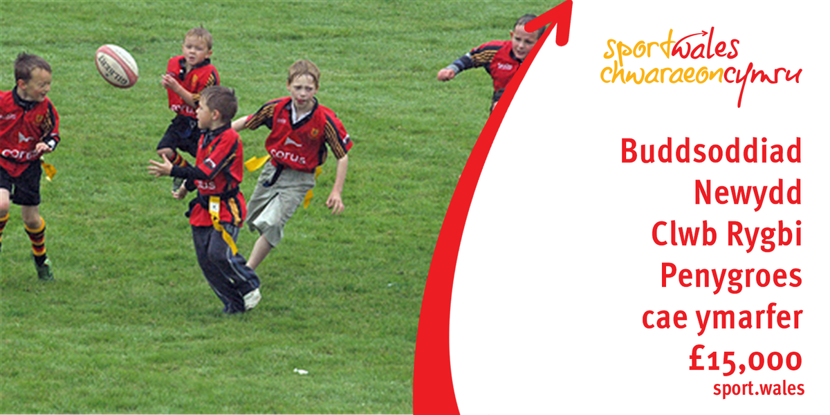 sportwales's tweet photo. Pumping money into the community game so more can fall in love with rugby #makingplaypossible #iamwales https://t.co/4y8yQDrQWh