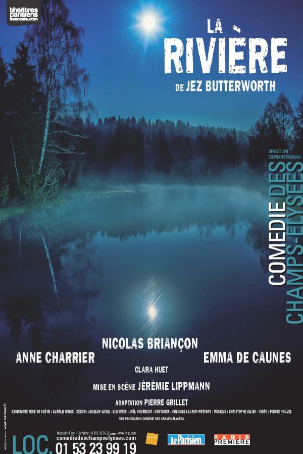antoinedecaunes's tweet photo. Poétique, envoûtant: La Rivière, à la Comédie des Champs, avec @NicolasBriancon Anne Charrier et @Emma_de_Caunes . https://t.co/r6IwaAwjUQ