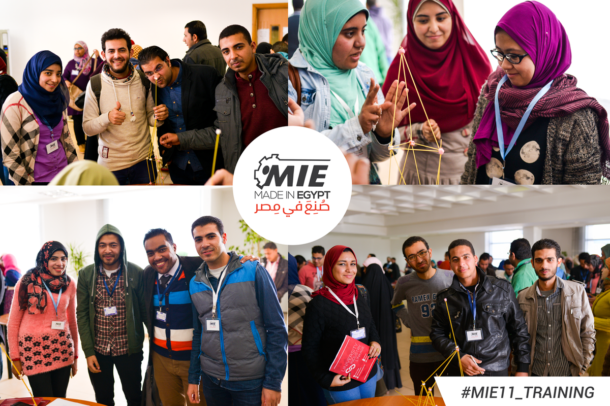 MIE_Competition's tweet photo. Today's teams with their projects from the Marshmello - Spaghetti Challenge, keep it up ;) 
#MIE11_Training https://t.co/CYbs4TBxoW