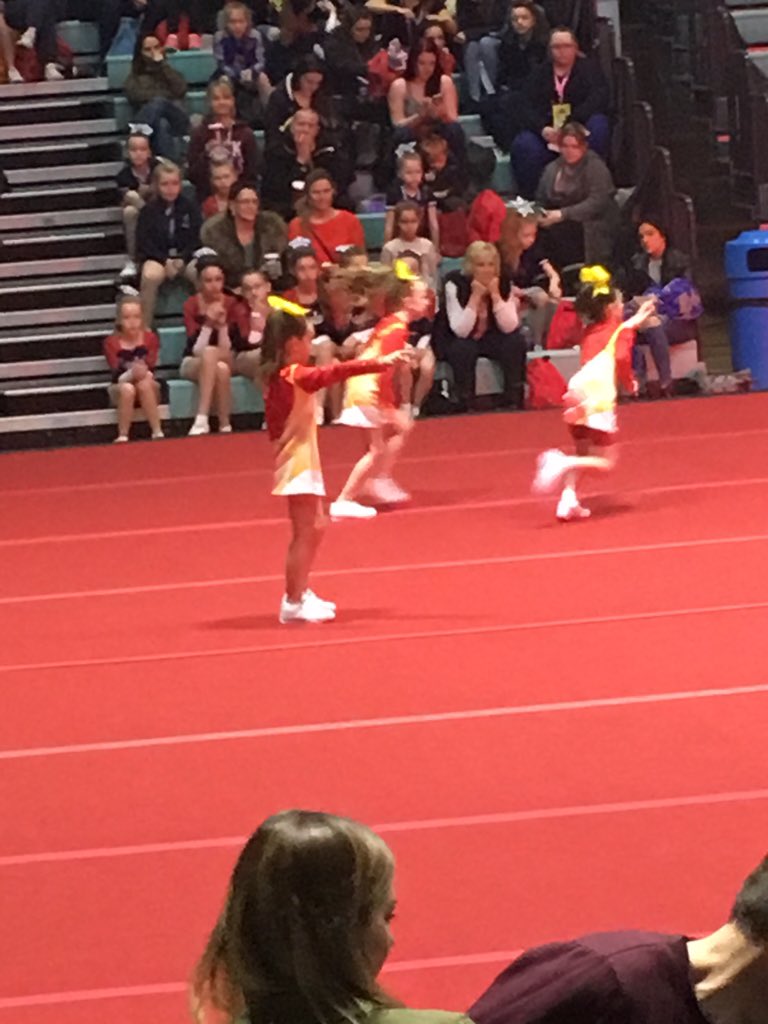 BCDcheer's tweet photo. A great debut from @EnigmaCheer there first ever comp @ICCheer #iccsoutherns #cheerleading https://t.co/of3jianXbP