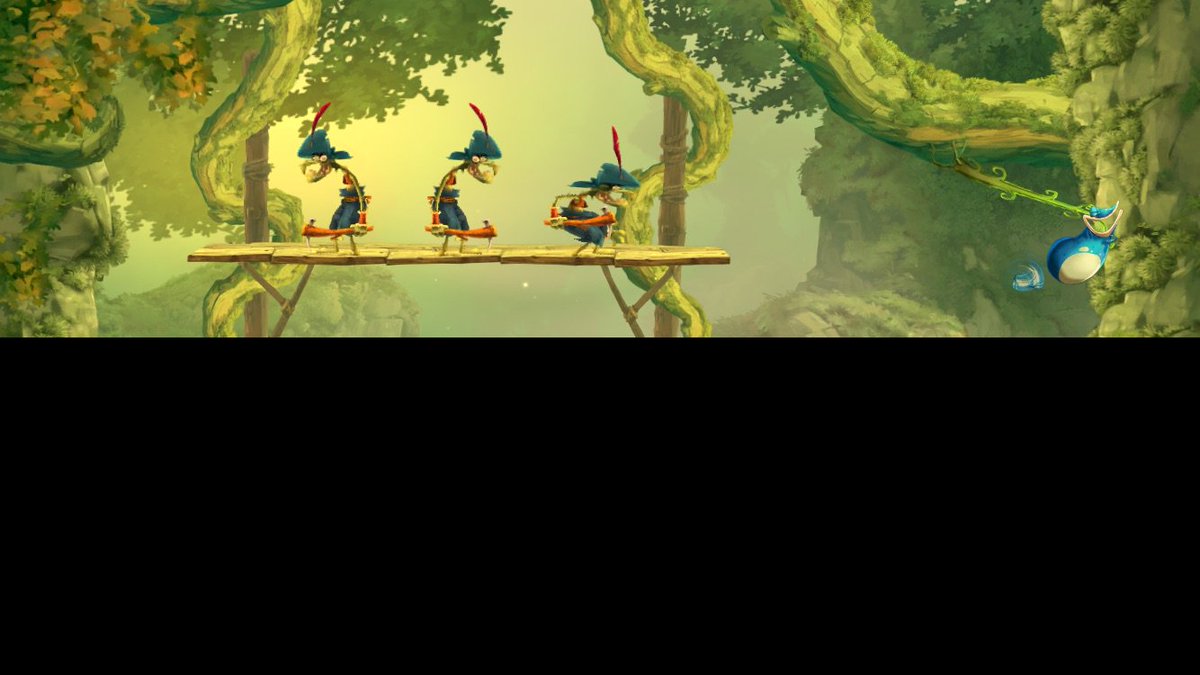 Tolles Ergebnis von 250 Punkten in den verzauberten Wäldern von #RaymanAdventures! ubi.li/h4p7k