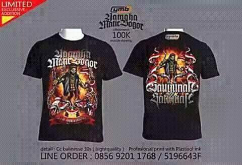 Proud to 12th Yamaha Matic Bogor (YMB), pre order kaos edisi 12 tahun anniversary YMB #Yamaha #YMB #12thAnniversary