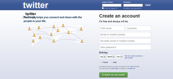 Leaked image of twitter after the new update #RIPTwitter