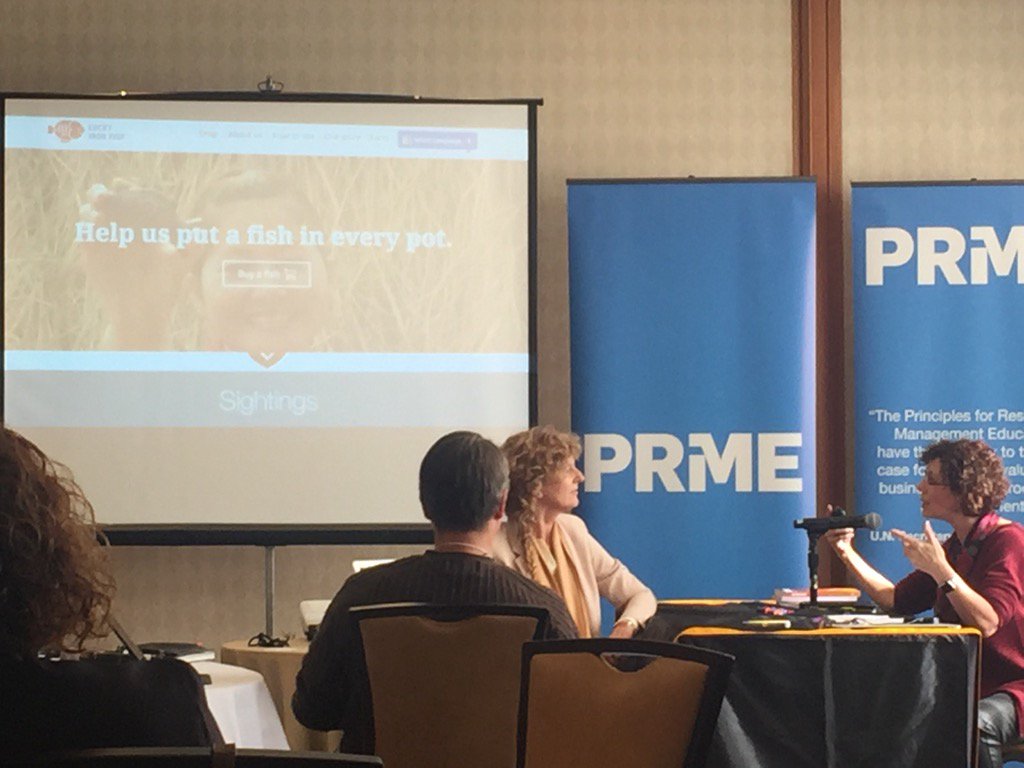 YU_President's tweet photo. @LuckyIronFish being acknowledged by @AIM2Flourish at #PRMENA; proud of University of Guelph biz innovation https://t.co/QUDMQgyJJY
