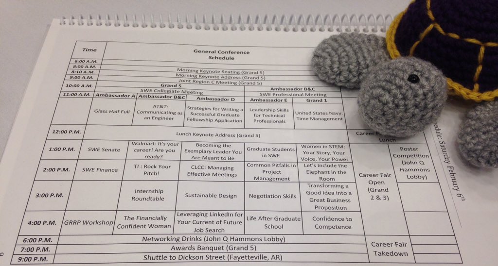 LSU_SWE's tweet image. Michelley, our new mascot, is ready for a full day of the career fair and workshops. #SWEC2016 #GeauxSWE @SWERegionC