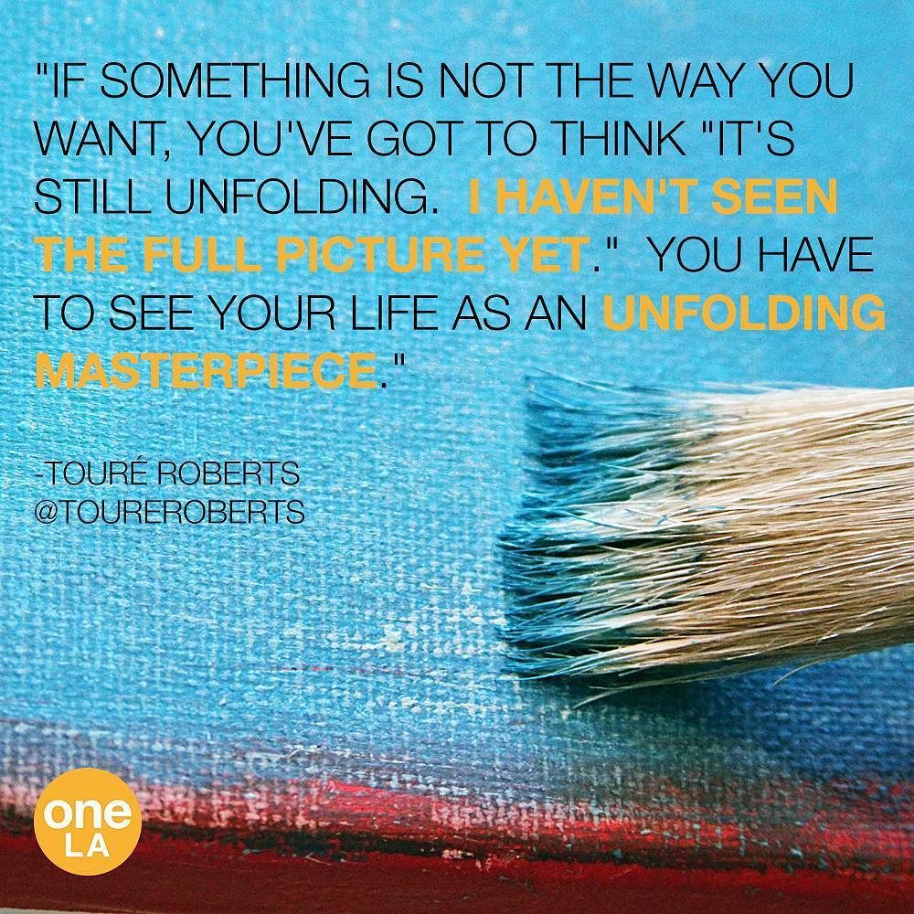 oneonline_'s tweet photo. Saturday morning inspiration from @toureroberts 
#OneChurchLA #OneLA #saturdays #saturday  #saturdaymorning #postof… https://t.co/A5zb6y7RiD