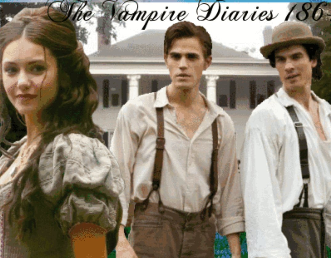 Stefan Salvatore And Damon Salvatore 1864