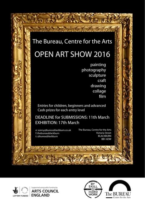 SonnyJBarker's tweet image. Fancy showing work @BureauBlackburn OPEN ART SHOW and maybe win a prize?