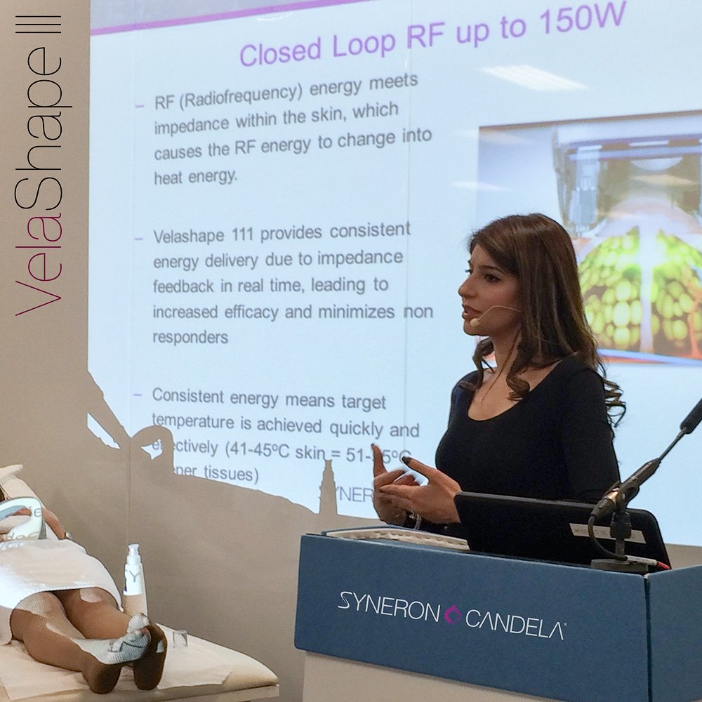 CandelaMedical1's tweet image. Great to see Dr.Sabika Karim demo the new Guided Mode on #VelaShapeIII @AestheticMLive Missed it? See us on Stand D6