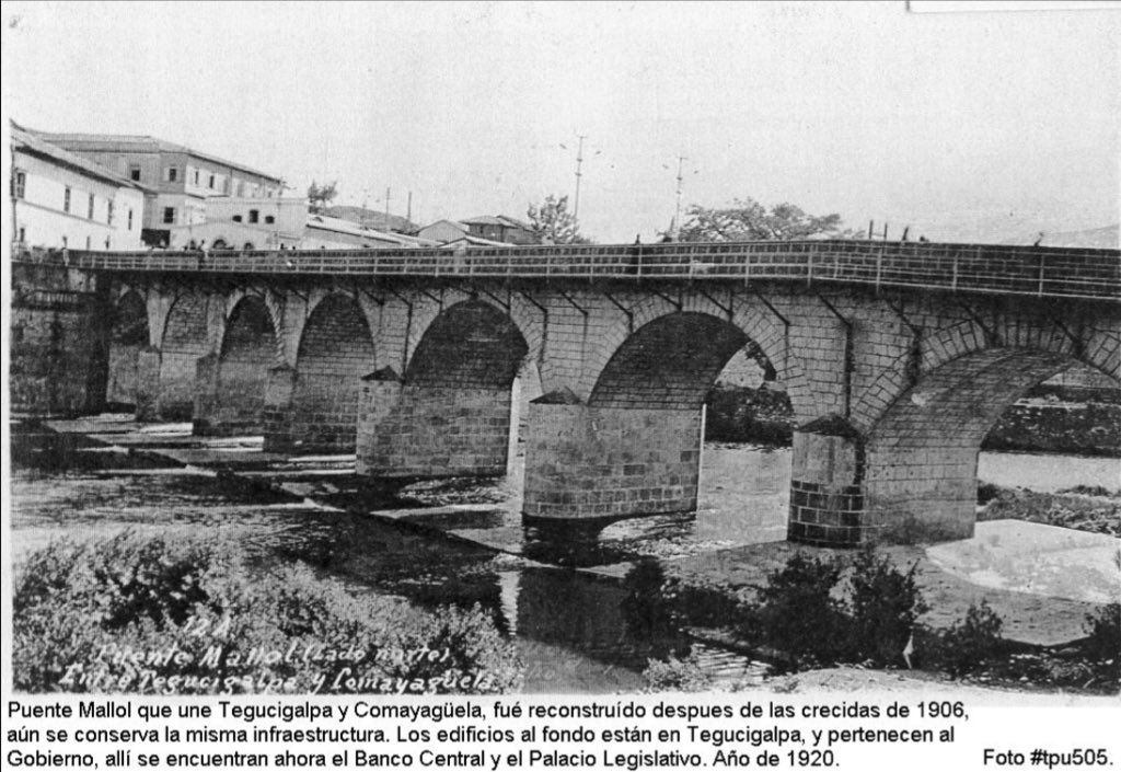 foto_antiguasHN's tweet photo. Puente Mallol 1906 Tegucigalpa Honduras https://t.co/tcgl7KGTsB