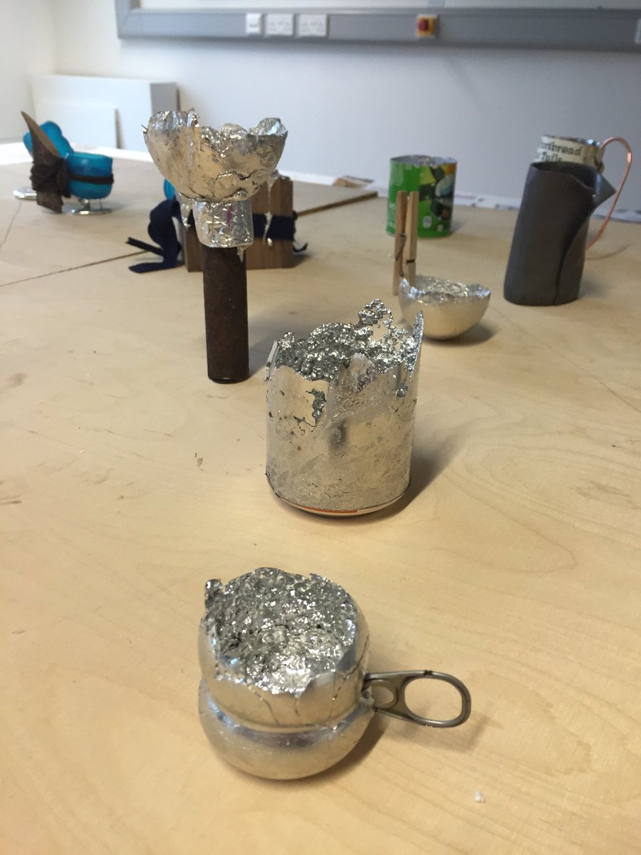 Come see the great work made with <a href="/mister_clarke/">David Clarke</a> Masterclass in Silversmithing &amp; Jewellery <a href="/BelfastSchArt/">Belfast School of Art</a> open day.