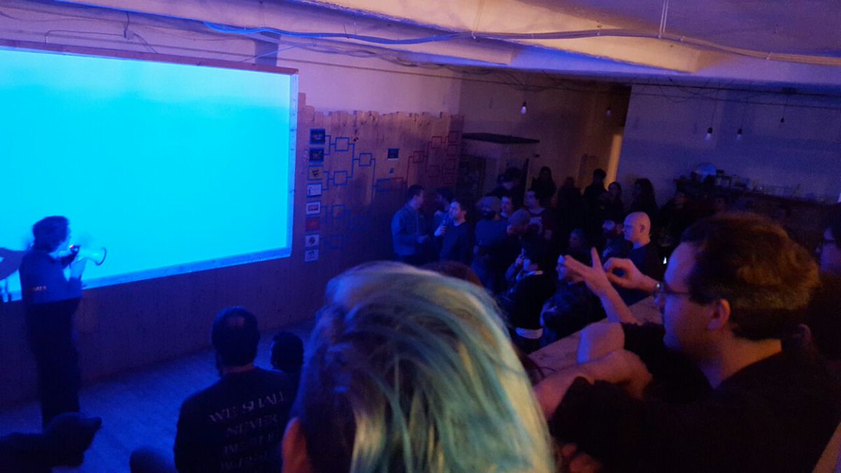 awesomeproto's tweet photo. Wow! The Unity Meetup was great! Thanks to all the visitors and speakers for making this evening memorable! #gamedev https://t.co/smE0qEM9T2