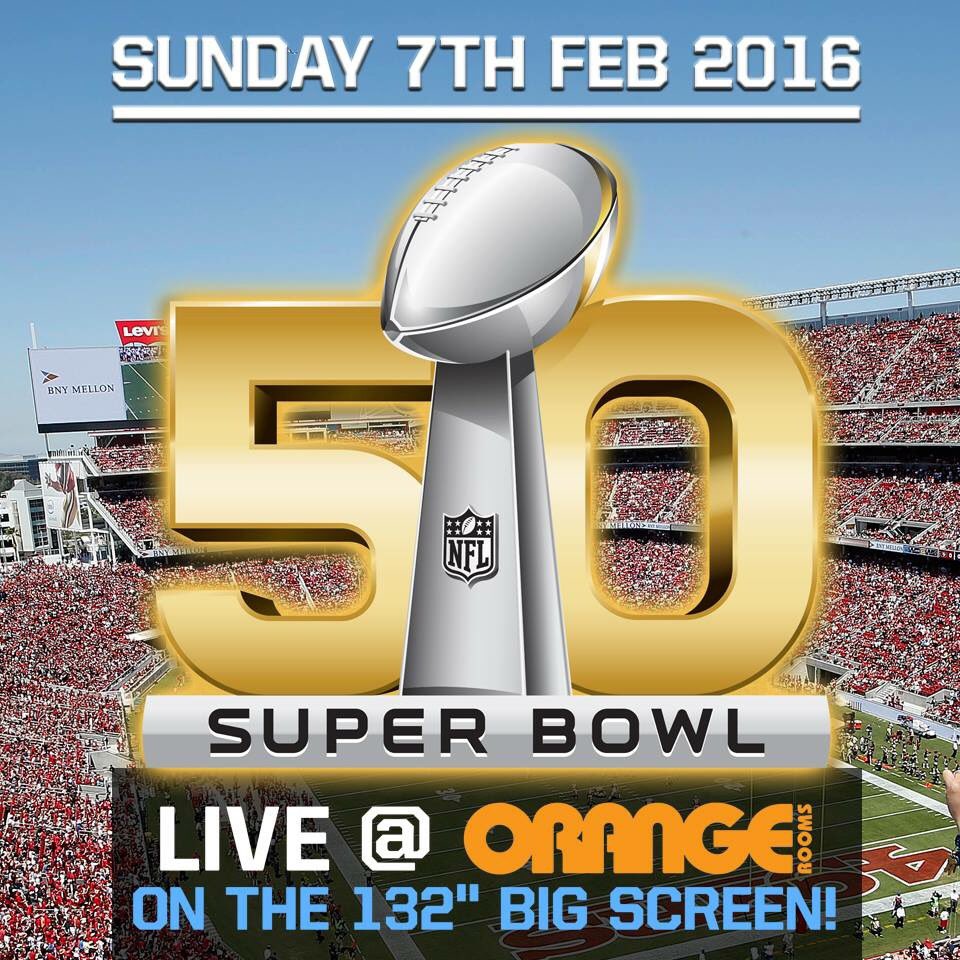 orangerooms's tweet image. 1/2 #superbowlsunday in 24 hrs and we&apos;re showing it for FREE! #superbowl #southampton