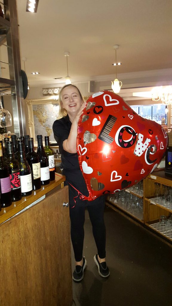 Buy a #Valentines raffle ticket and you could win this heart #balloon