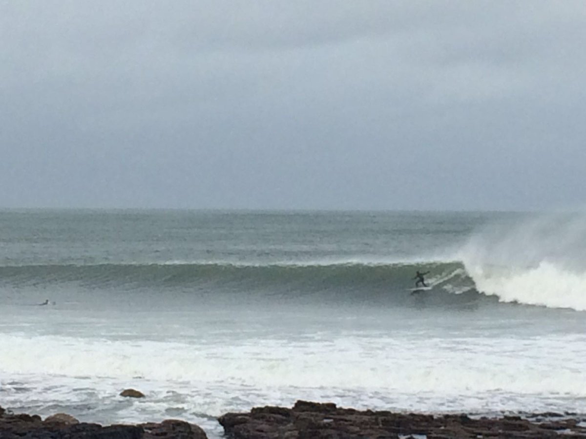 Braving the cold out west in Ireland today #surf #sligo #adventurecapital