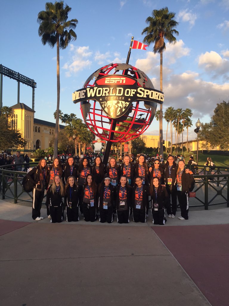 VerradoCheer's tweet photo. Headed over early to support Chaparral Cheer! They did amazing, way to start the day off representing AZ! ❤️💛 https://t.co/Pm3o2XiGcb