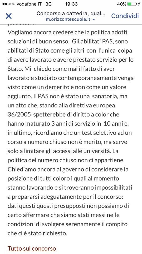 Zecchi1Zecchi's tweet photo. @GToccafondi Noi abilitati di Stato attendiamo soluzioni di buon senso!#MIDAperRUOLO https://t.co/8mlC3hhHJG